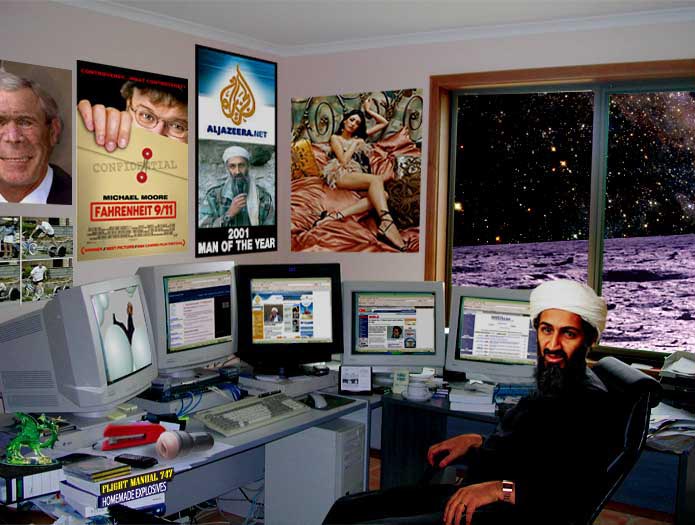 Osama's space office